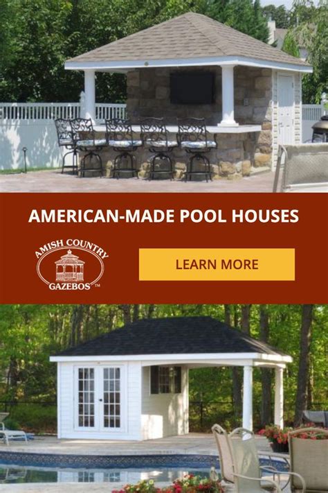 metal building pool house|amish built outdoor pool house.